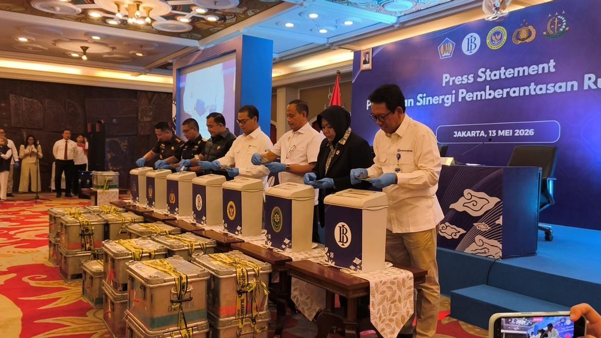 466,000 Fake Rupiah Notes Destroyed, BI: Circulation Continues to Decline