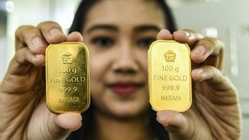 Harga Emas Antam Melonjak Rp45.000 ke Rp2,863 Juta per Gram