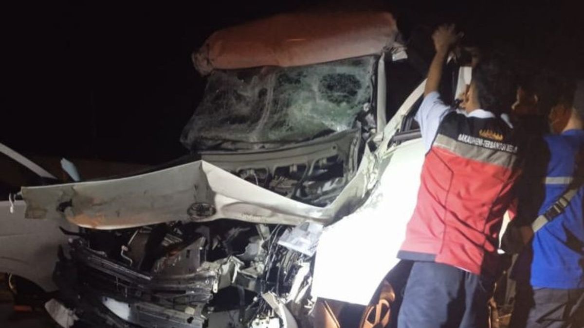 Bengkulu Regional Government Bus Transports 25 Taekwondo Athletes Accident In Lampung, Driver Dies, 6 Others Injured