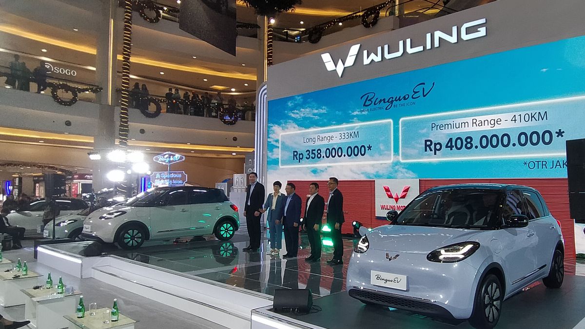 公式!Wuling BInguoEVはインドネシアで3億5,800万ルピアの初期価格で提供されています