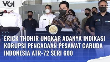 ビデオ:エリック・トーヒルは、ガルーダインドネシアATR 72シリーズ600飛行機の調達における腐敗の兆候を明らかにします