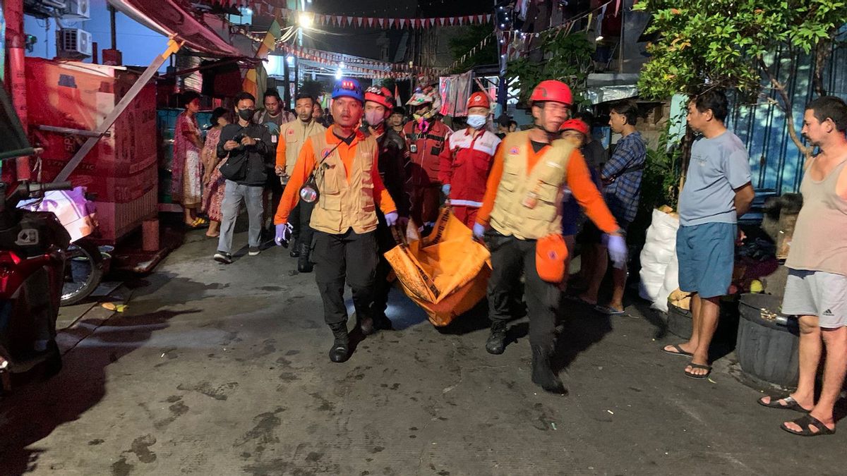 4 House Fires In Tanjung Priok, 1 Family Insulted In 4-Year-Old Baby Dies