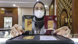 Emas di Pegadaian Meroket, UBS Sentuh Rp2,956 juta/Gram Sabtu Ini