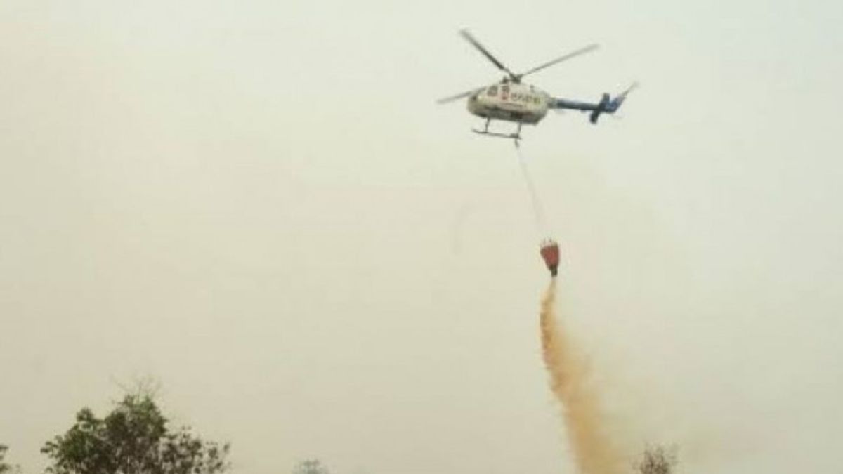 Forest Fires Expand, Riau Provincial Government Add Helicopter Assistance