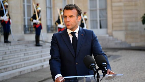 President Macron: We Cannot Let the Idea of ​​War Against Hamas Mean Leveling Gaza