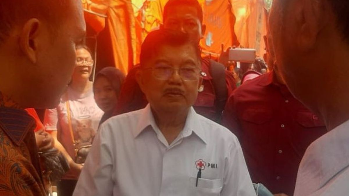 Jusuf Kalla's Advice, DKI Jakarta To Build Flats For Manggarai Fire Victims