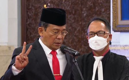 Dilantik Jadi Wakil Ketua KPK Gantikan Lili Pintauli, Johanis Tanak: Kiranya Tuhan Menolong Saya