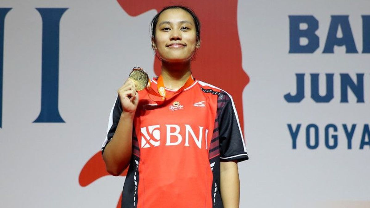 バドミントンアジアジュニア選手権2023受賞者、ムティアラ・アユがインドネシアのバドミントンの歴史を刻んだ