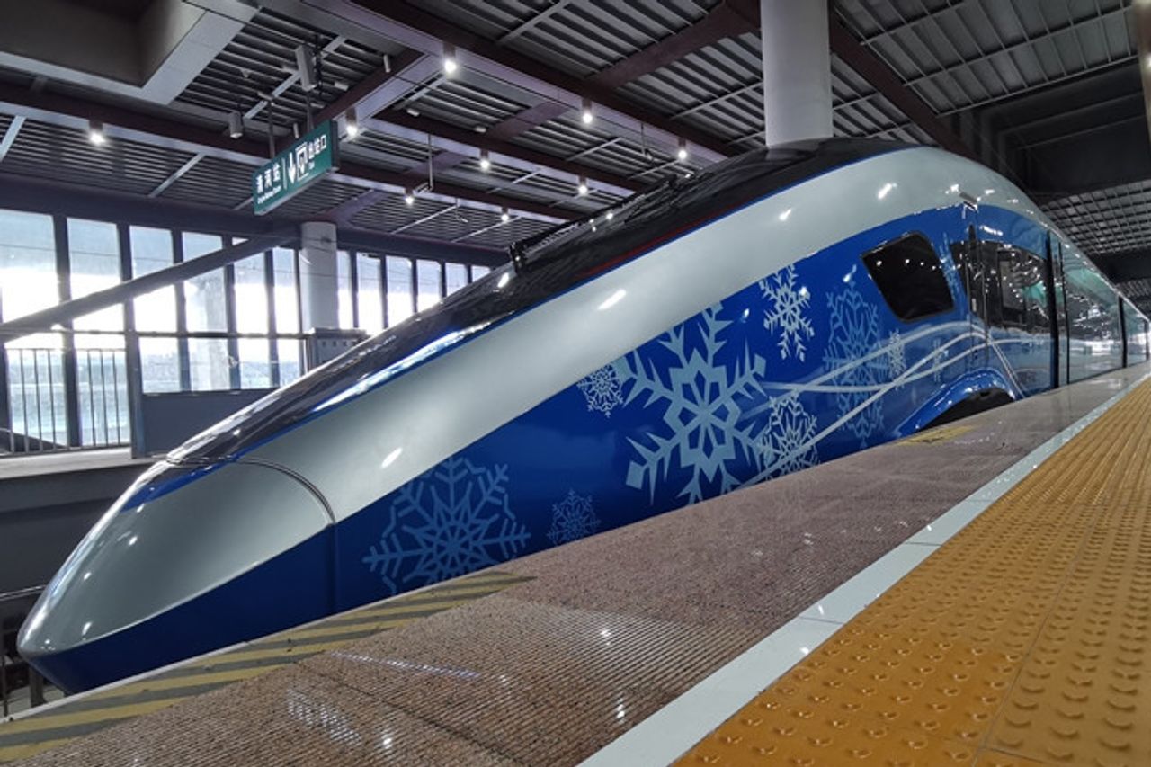 北京冬季オリンピックに出場し、中国は高速で環境に優しい自律型新幹線