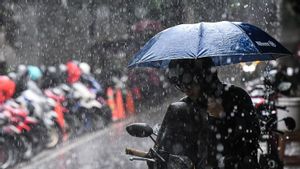 BMKG: Hujan Ringan Guyur Sebagian Besar Wilayah Jakarta Sore Ini