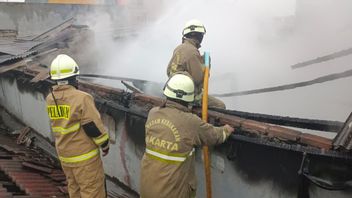 Rumah Mewah di Kuningan Jakarta Selatan Terbakar, 1 Orang Luka-luka