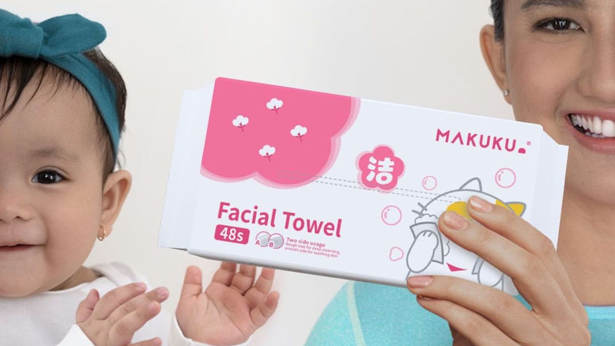 MAKUKU Facial Towel, Handuk Wajah Pengganti Handuk Tradisional