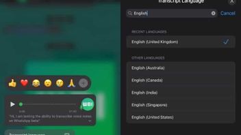WhatsApp Uji Coba Fitur Transkripsi Pesan Suara Khusus untuk Pengguna iOS