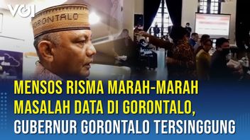 VIDÉO: Problèmes De Données Virales De Mensos Risma à Gorontalo, Le Gouverneur De Gorontalo Déçu