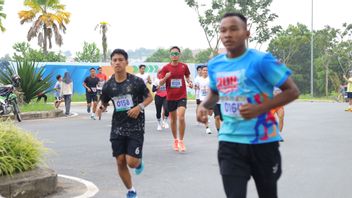 Un mode de vie sain, Ipeka Araniy 5K fun Run suivi par 1 000 participants