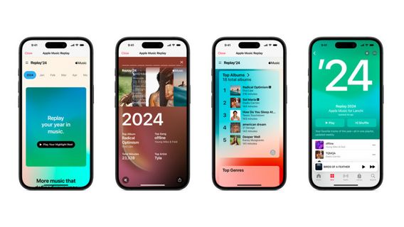 Apple Musicが最後にリリースするリプレイ2024をユーザーとアーティスト向けにリリースする