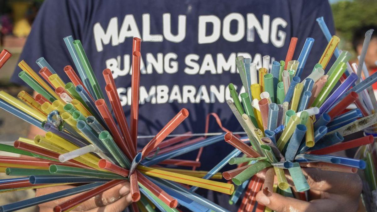 Susi Pudjiastuti Serukan Berhenti Gunakan Sedotan Plastik dalam Memori Hari Ini, 16 November 2018