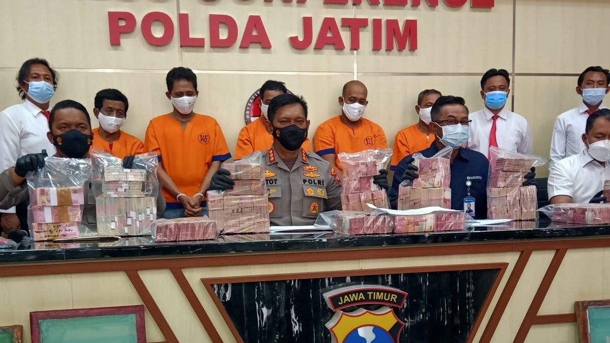 East Java Police Unravel Rp3.8 Billion Counterfeit Money Circulation