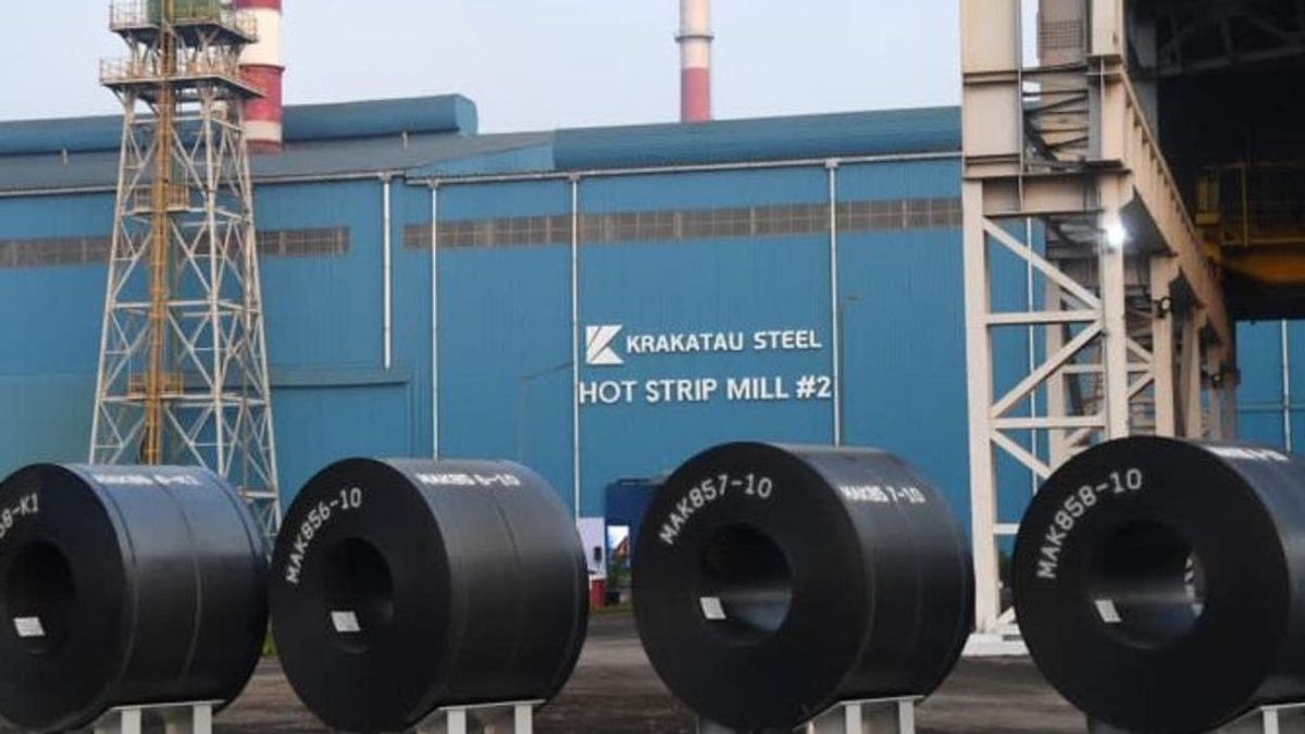 拥有一家新工厂，克拉卡陶钢铁乐观印尼可以压钢进口和国家节省29万亿卢比