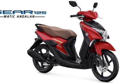 Yamaha Rilis Warna Baru Gear 125