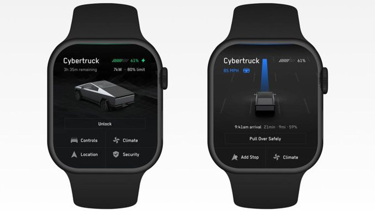 テスラはアップルウォッチアプリを立ち上げます:あなたの手首から車を制御してください!