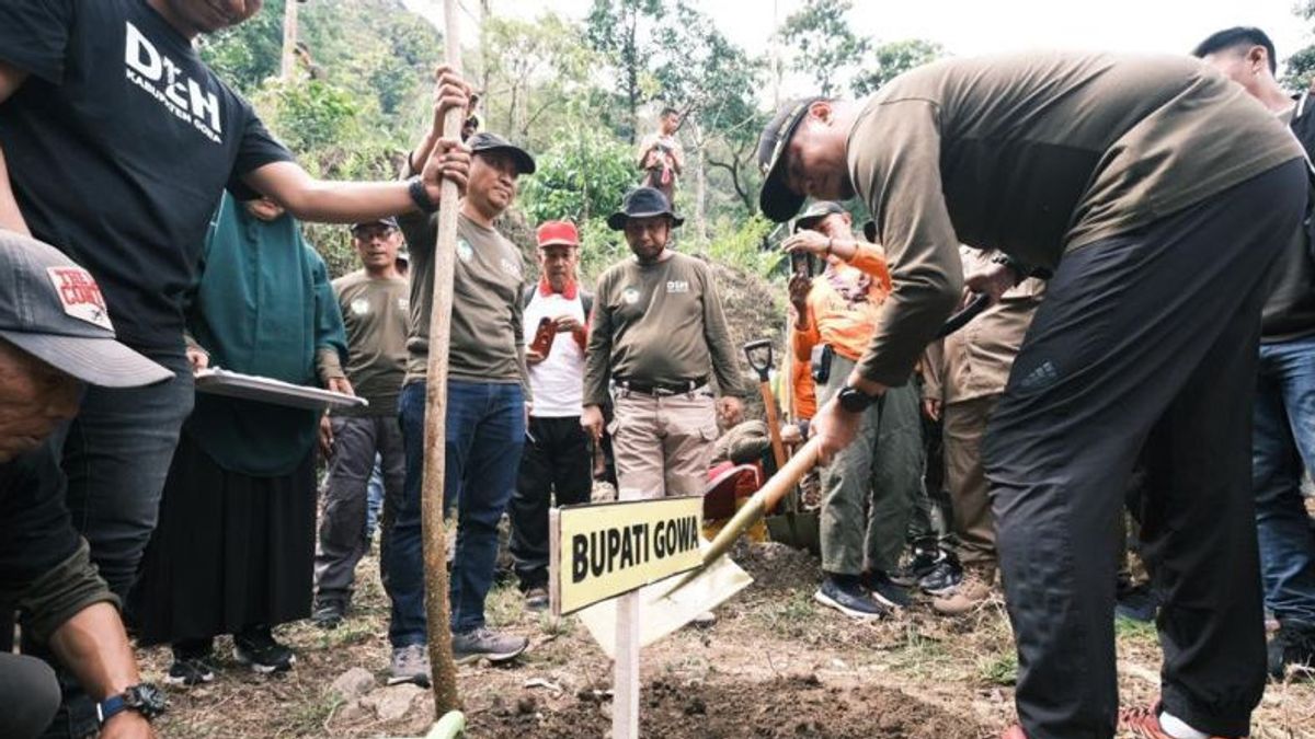 Gowa Plant 70,200 Tree To Restore Critical Forests