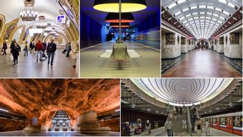 هذا الصف محطة مترو الانفاق ليست فقط جميلة وباردة للصور، ولكن أيضا التاريخية 