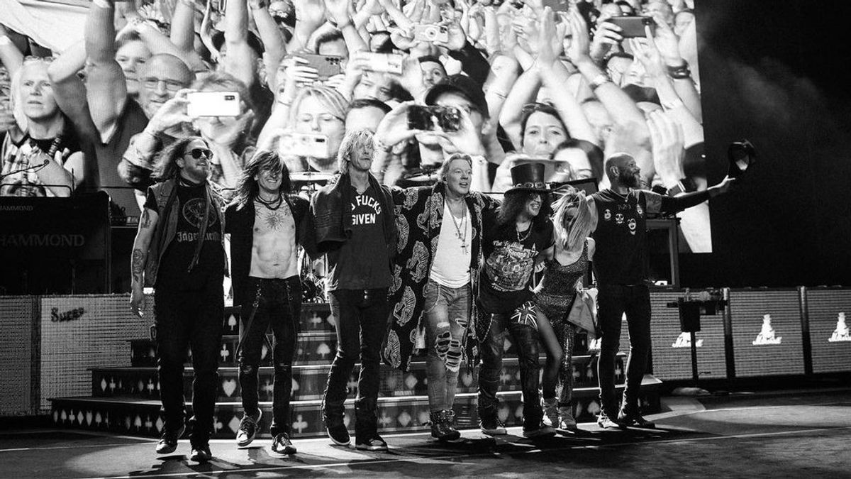 Guns N' Roses Bakal Rilis Single Baru, Materi Lama Era <i>Appetite For Destruction</i>?