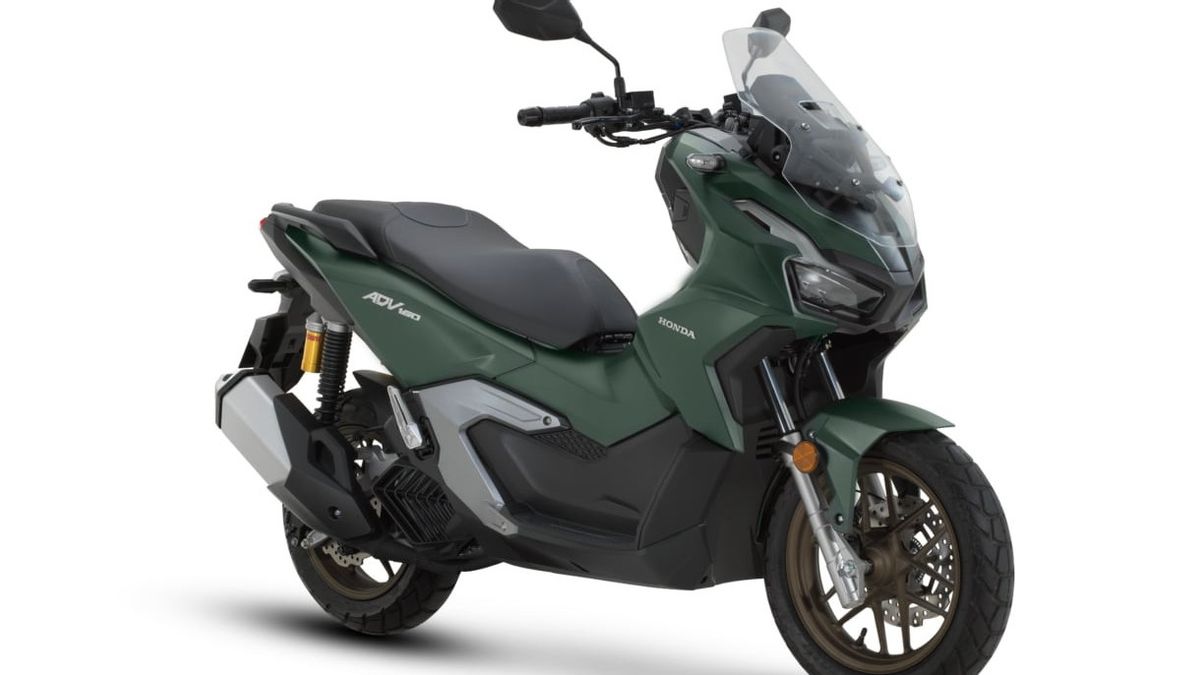 ホンダADV160は新しい色のタッチを得る、価格が上がる