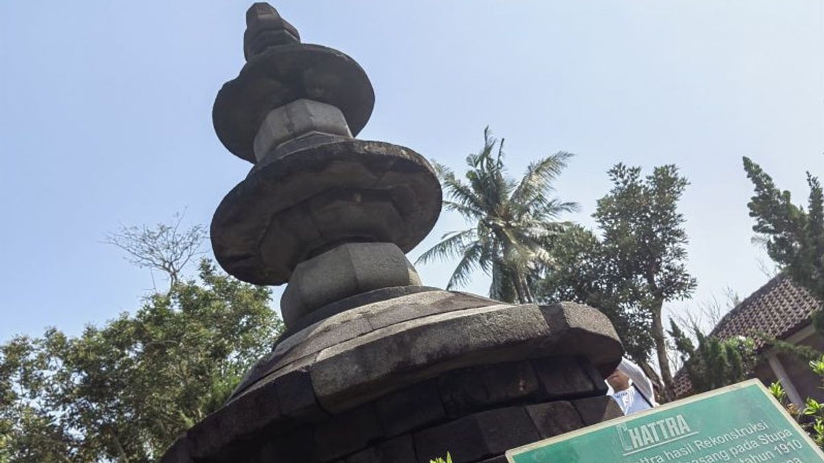 Kemenag Libatkan BRIN untuk Pemasangan Chattra di Stupa Candi Borobudur