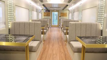 明日から、ビマ列車の乗客ガンビル-スラバヤグベン関係はヌアンサスイートクラスレストランを試すことができます