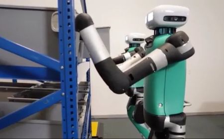 Robot Digit Kini Muncul Versi Baru dengan Tangan dan Kepala untuk Bantu Pekerjaan Gudang