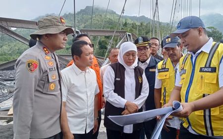 Pemprov Prioritaskan Rekonstruksi Jembatan Rusak Akibat Lahar Dingin Semeru