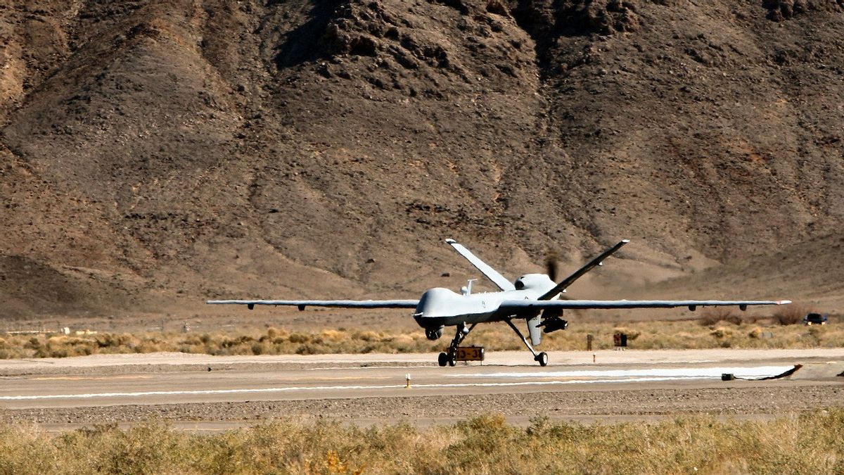 Coba Intip Latihan Perang, Dua Drone Militer AS Dicegat Angkatan Udara Iran
