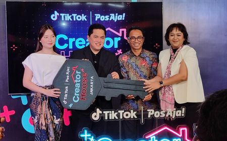 Sediakan Ruang Kreatif bagi Kreator Konten, TikTok dan Pos Indonesia Resmikan Creator House di Jakarta