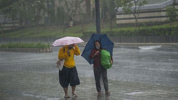 BMKG 天气预报：几个大城市下雨