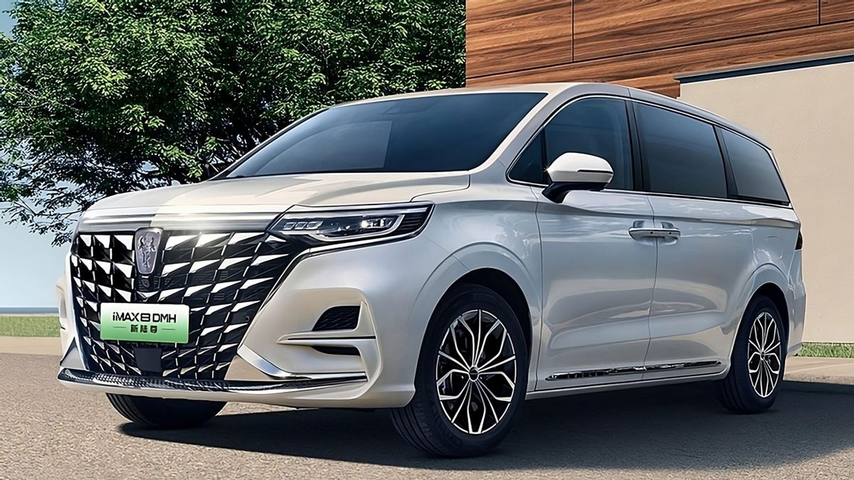 Bergaya Alphard, Inilah MPV Premium PHEV Terbaru iMax8 DMH dari SAIC Motor