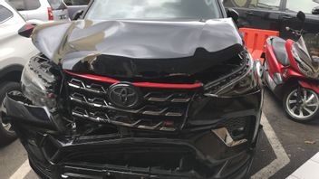 Terungkap, Fortuner Hitam yang Dipakai untuk Menabrak Brio Kuning di Senopati Milik Kantor Lembaga Hukum