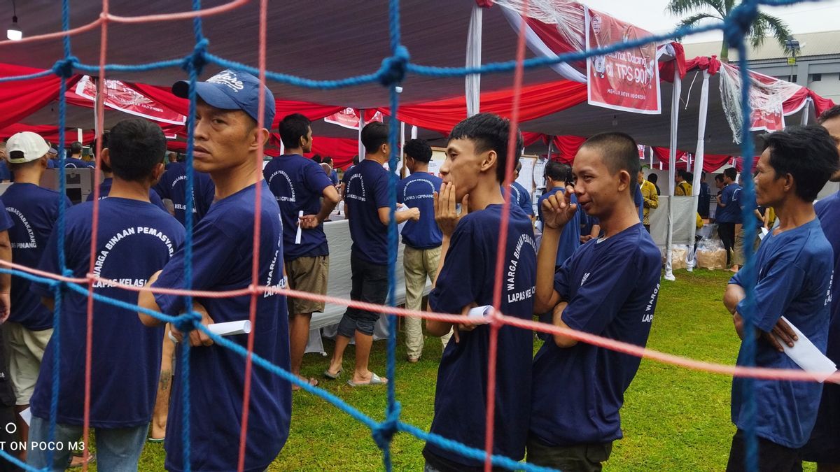 Prabowo-Gibran Wins At 12 Special TPS For Cipinang Class 1 Prison, East Jakarta