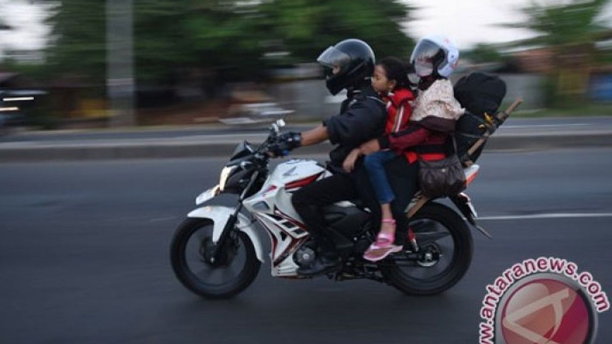 Berbahaya, Jangan Mudik Pakai Sepeda Motor