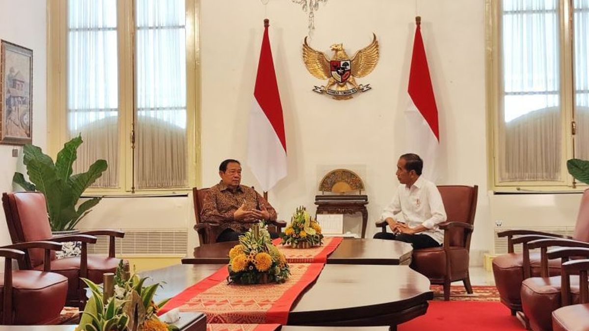 Près d’un an sans rencontrer, le président Jokowi a accepté une visite de SBY au palais