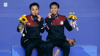Akhirnya! Bulu Tangkis Sumbang Medali Emas untuk Indonesia di SEA Games 2021