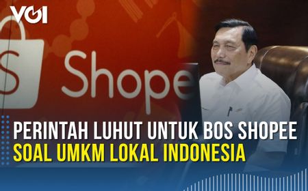 VIDEO: Perintah Luhut Binsar Pandjaitan untuk Bos Shopee