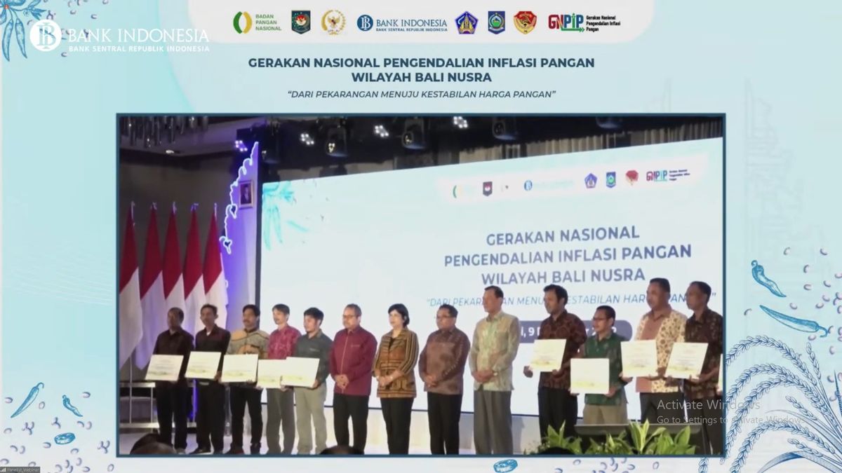 印尼银行推出B'Pung Petani应用程序以控制巴厘岛和努沙登加拉的通货膨胀
