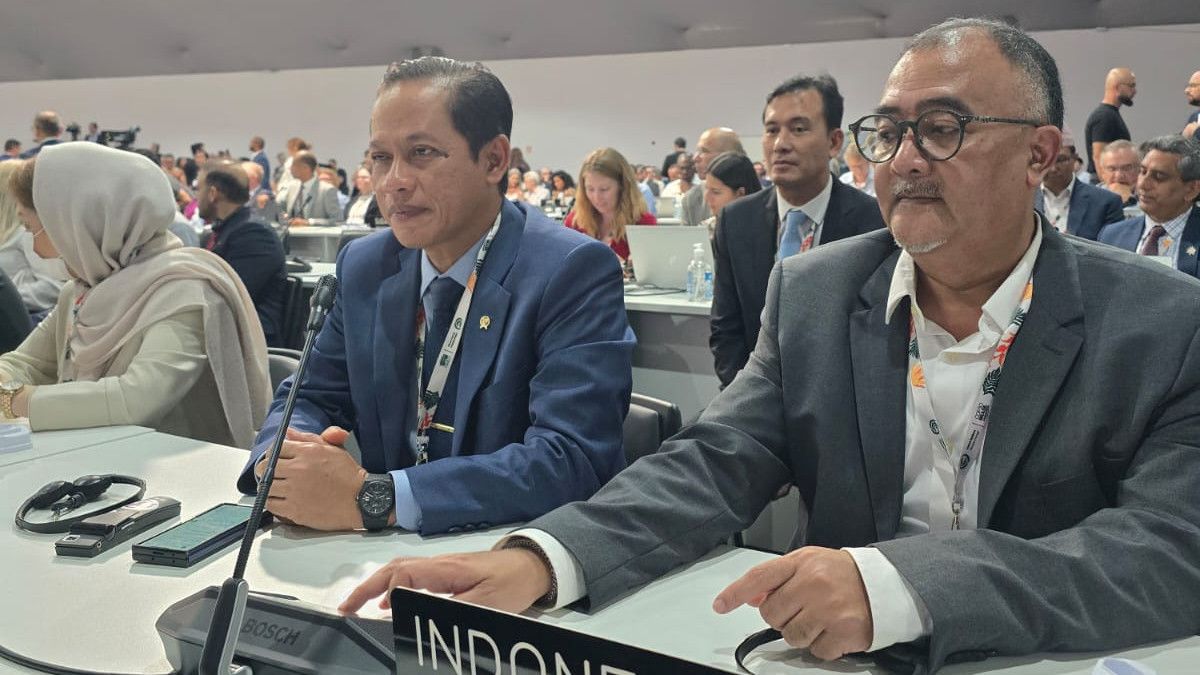 インドネシア共和国はCOP30ブラジルでグリーン経済を推進する、ハニフ大臣:我々は、活気づけるのではなく、交渉するために来ている