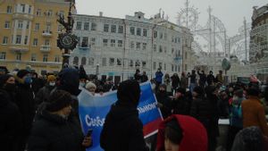 Dukung Kritikus Kremlin Alexei Navalny, Rusia Tahan 1.400 Pengunjuk Rasa