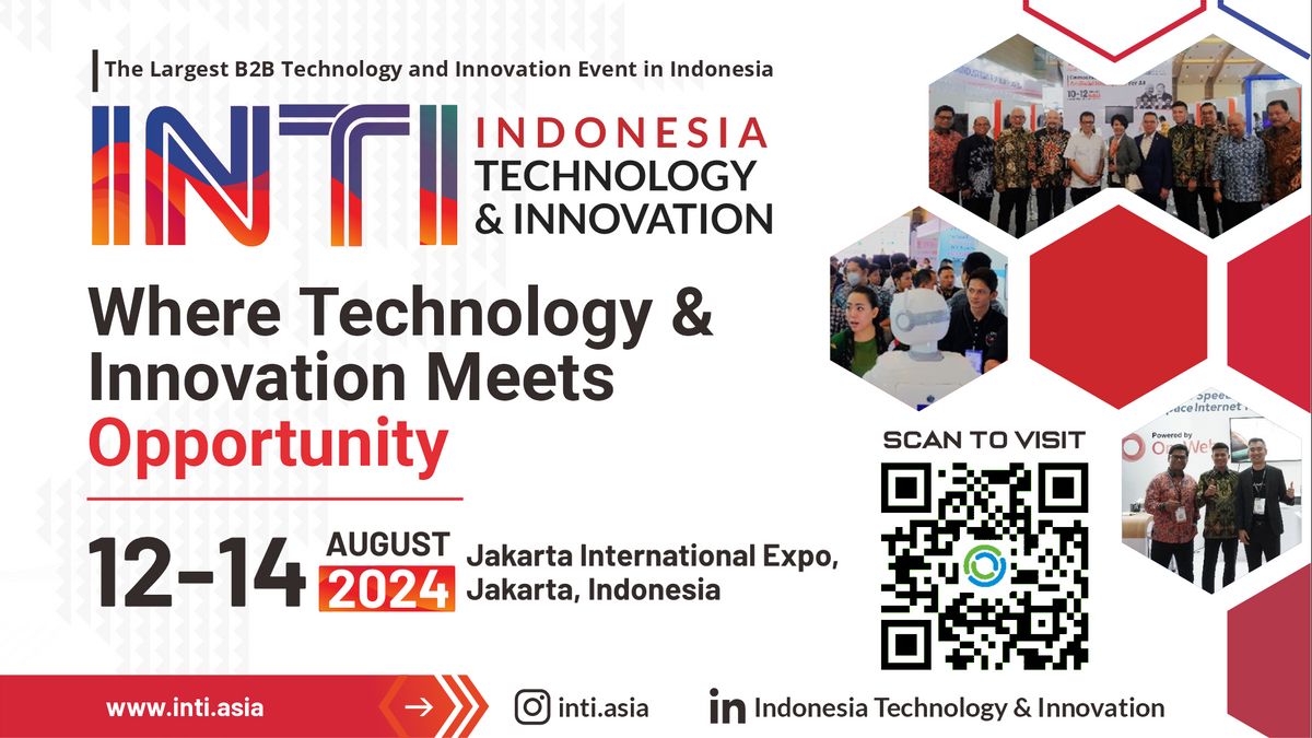 Indonesia Technology And Innovation (INTI) 2024 Officially Opened At JIEXPO Kemayoran