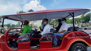 Gibran Rakabuming Kini Punya 8 Mobil Listrik untuk Antar Wisatawan Keliling Solo Pemberian Yayasan Konglomerat Tahir Dato Sri Tahir