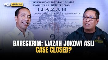 VOI Hari Ini: Ijazah Jokowi Asli, Apa yang Akan Terjadi dengan Roy Suryo cs?