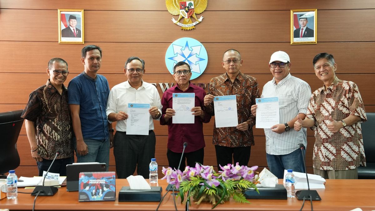 Kedua Kubu Sepakat, Panitia Bersama Kongres Persatuan PWI Dibentuk